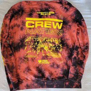 Twenty One Pilots Crew Nation Tie-Dye Sweatshirt